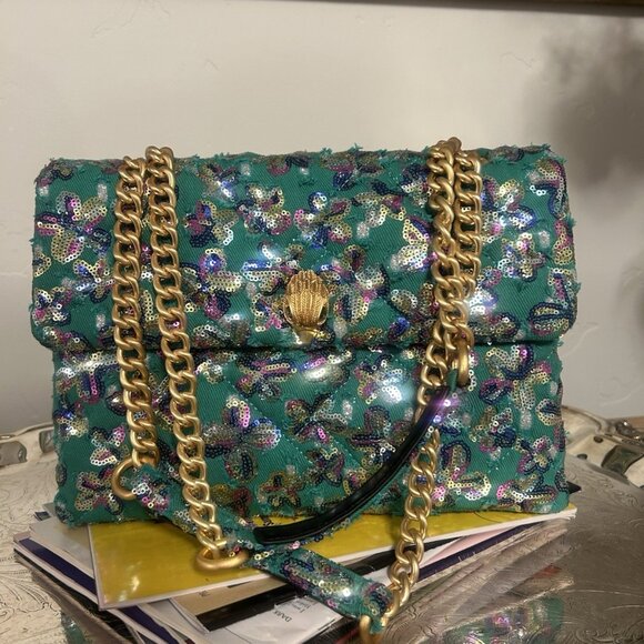 Kurt Geiger Women's Handbags Sparkling Crossbody Bag with Chain Strap - Picture 2 of 7